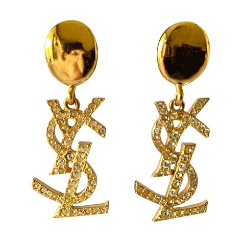 ysl earrings sale|ysl earrings for sale.